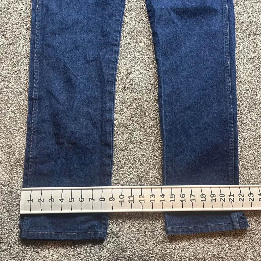 Wrangler cowboy cut Jeans Mens 36x36 Dark Wash Straight Leg Denim 13mwzw